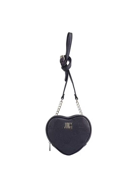 Juicy by Juicy Couture Handbags - BLACK HEART CROSSBODY PURSE BAG BY JUICY COUTURE "NEXT CROWN" LOVE VALENTINE NEW